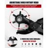 image:imageKingTool Leather Hole Punch Set Super Heavy Duty Rotary Puncher Multi Hole Sizes Maker Tool2 in 1 Professional Leather Hole Punch