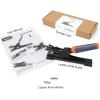 image:imageKingTool Leather Hole Punch Set Super Heavy Duty Rotary Puncher Multi Hole Sizes Maker ToolOrange  Desktop Leather Hole Punch Set