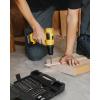 image:imageKingTool Drill Bit Set  418 PCS Drill Bits Drill Set amp Drill Bit for Wood Metal Masonry Cement Screwdriver Bit Set Combo Kit Perfect for DIY Projects and Home Repairs