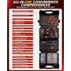 image:imageKingTool Drill Bit Set  418 PCS Drill Bits Drill Set amp Drill Bit for Wood Metal Masonry Cement Screwdriver Bit Set Combo Kit Perfect for DIY Projects and Home Repairs