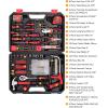 image:imageKingTool Home Repair Tool Kit  149 Pieces Basic Home Repair Tool Set General Mechanic Tool Set General Household Tool Kit with Plastic Toolbox Perfect for Homeowner Office amp College Repairs226Pieces